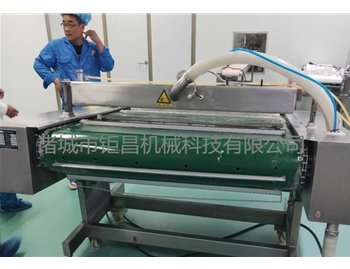 滾動單封條真空包裝機使用現場